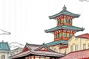 无名的星图：少年在屋顶摊开星图的画面